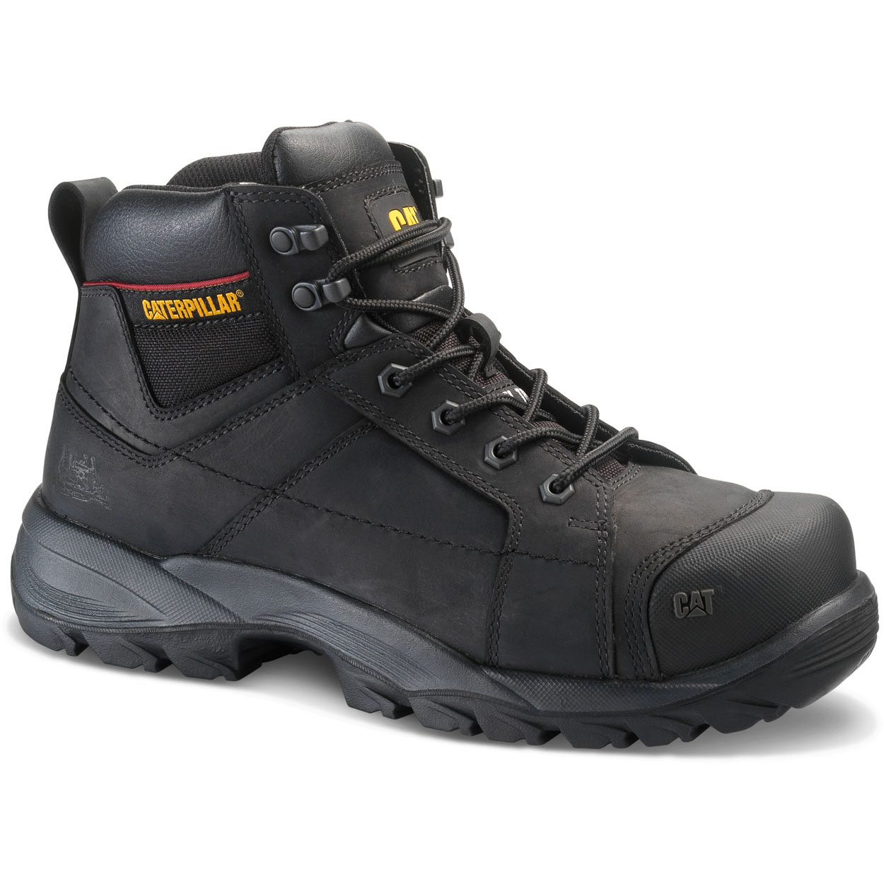 Caterpillar Boots South Africa - Cat Men's Crossrail St Safety Boots Black HQ8640295